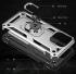 Apple iPhone 13 Pro Max Hoesje Hybride Kickstand Back Cover Zilver afbeelding 5