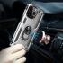 Apple iPhone 13 Pro Max Hoesje Hybride Kickstand Back Cover Zilver afbeelding 6