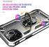Apple iPhone 13 Pro Max Hoesje Hybride Kickstand Back Cover Zilver afbeelding 7