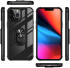 Apple iPhone 13 Pro Max Hoesje Hybride Kickstand Transparant/Zwart afbeelding 10