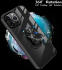 Apple iPhone 13 Pro Max Hoesje Hybride Kickstand Transparant/Zwart afbeelding 7