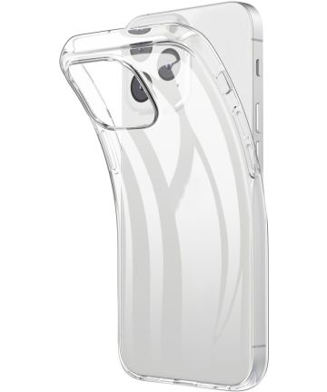 Apple iPhone 13 Pro Hoesje Dun TPU Back Cover Transparant Hoesjes