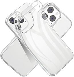 Apple iPhone 13 Pro Max Hoesje Dun TPU Back Cover Transparant