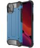 Apple iPhone 13 Mini Hoesje Shock Proof Hybride Back Cover Lichtblauw