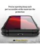 Apple iPhone 13 Pro Max Hoesje Shock Proof Hybride Back Cover Roze