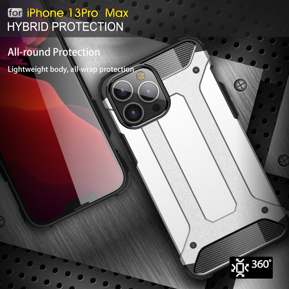 Apple iPhone 13 Pro Max Hoesje Shock Proof Hybride Back Cover Roze afbeelding 7
