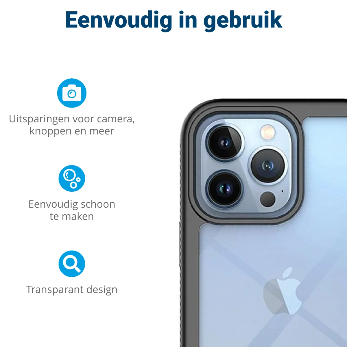 Apple iPhone 13 Pro Hoesje Full Protect 360° Cover Hybride Rood afbeelding 5