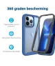 Apple iPhone 13 Pro Max Hoesje Full Protect 360° Cover Hybride Blauw