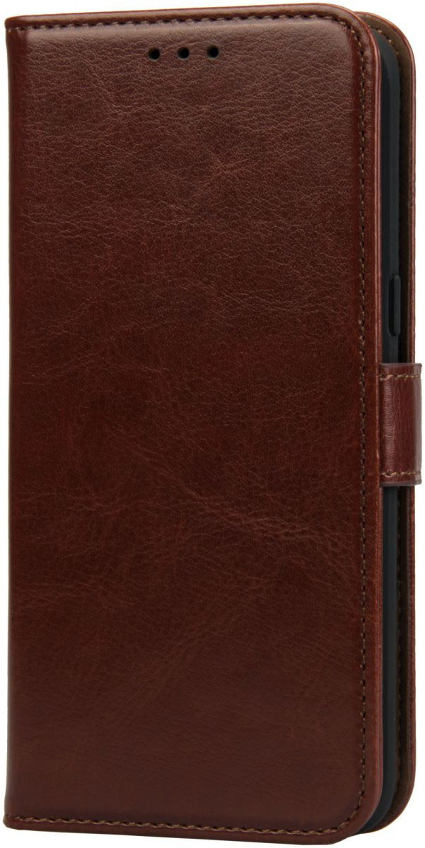 Rosso Element Apple iPhone 13 Hoesje Book Cover Bruin afbeelding 10