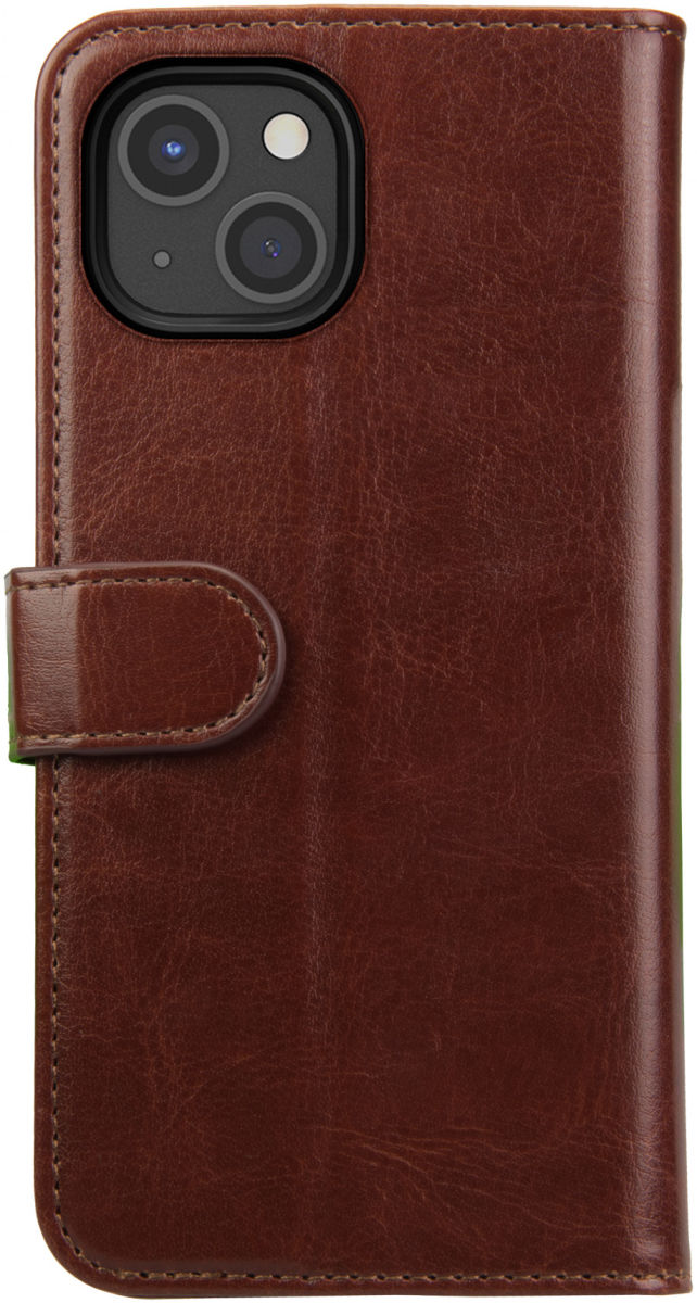 Rosso Element Apple iPhone 13 Hoesje Book Cover Bruin afbeelding 4
