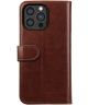 Rosso Element Apple iPhone 13 Pro Hoesje Book Cover Bruin