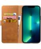 Rosso Element Apple iPhone 13 Pro Max Hoesje Book Cover Lichtbruin