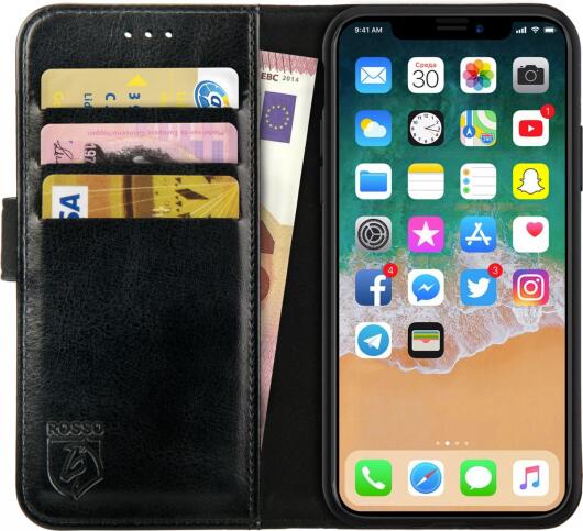 Rosso Element 2-in-1 iPhone 6/7/8/SE (2020/2022) Hoesje Zwart afbeelding 8