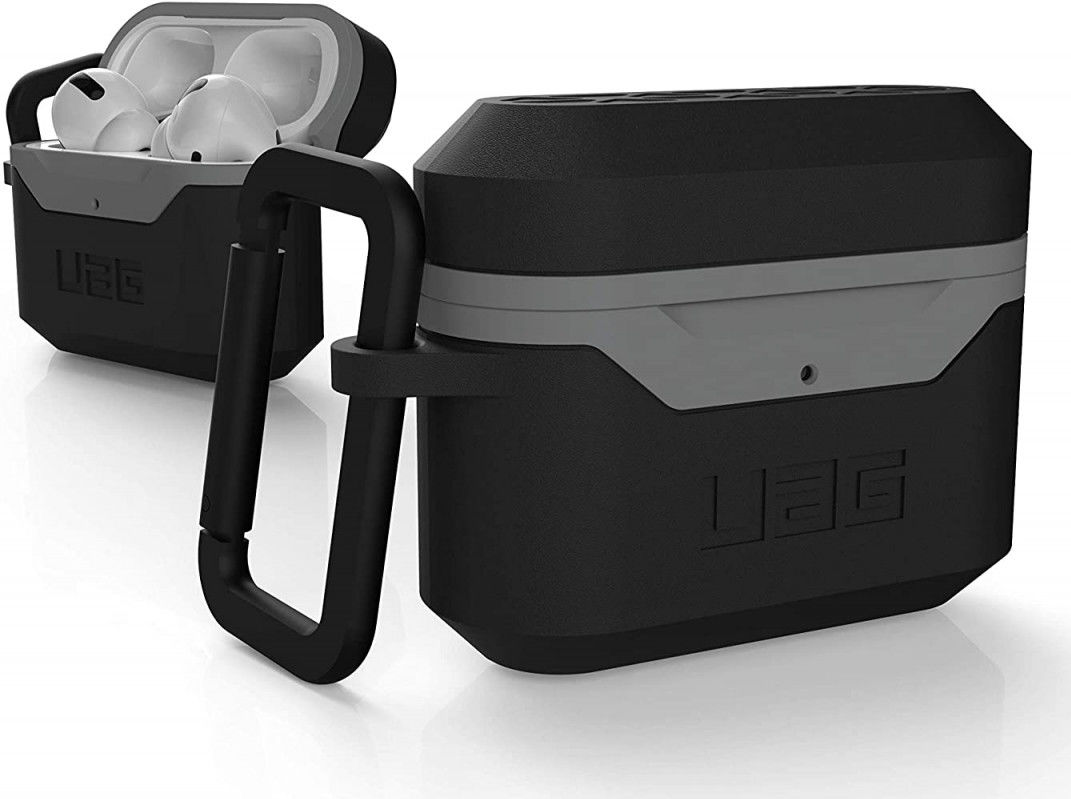 Urban Armor Gear Apple AirPods Pro Hoesje Hard Case Zwart Grijs afbeelding 1