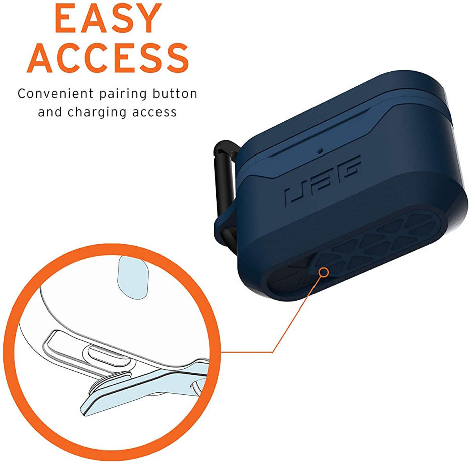 Urban Armor Gear Apple AirPods Pro Hoesje Hard Case Blauw afbeelding 3