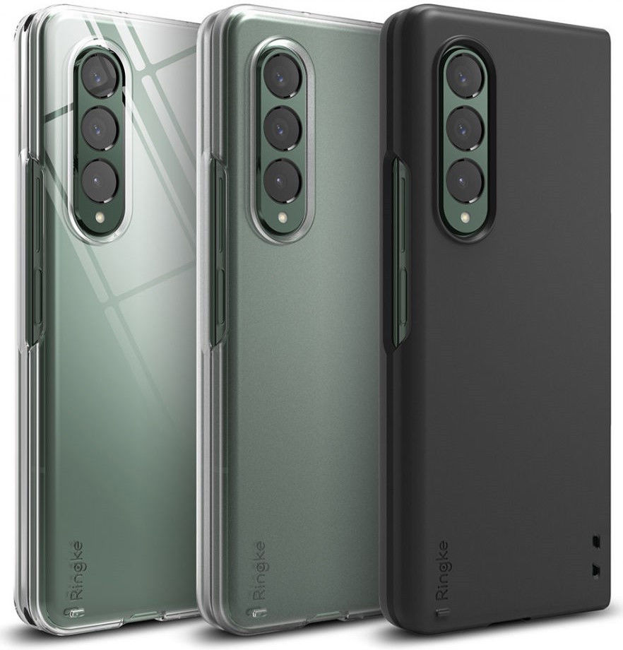 Ringke Slim Samsung Galaxy Z Fold 3 Hoesje Ultra Dun Matte Transparant afbeelding 2