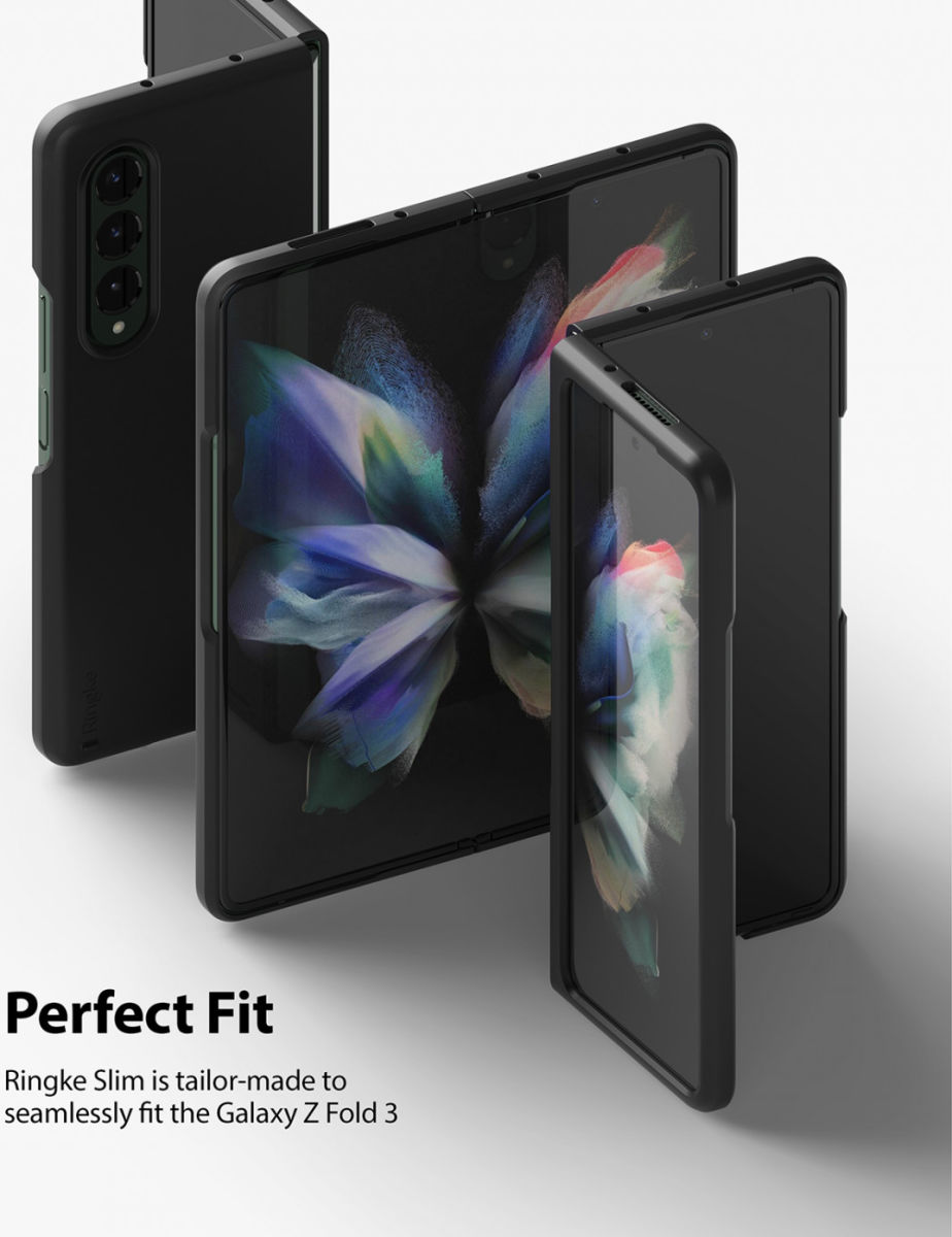 Ringke Slim Samsung Galaxy Z Fold 3 Hoesje Ultra Dun Matte Transparant afbeelding 7