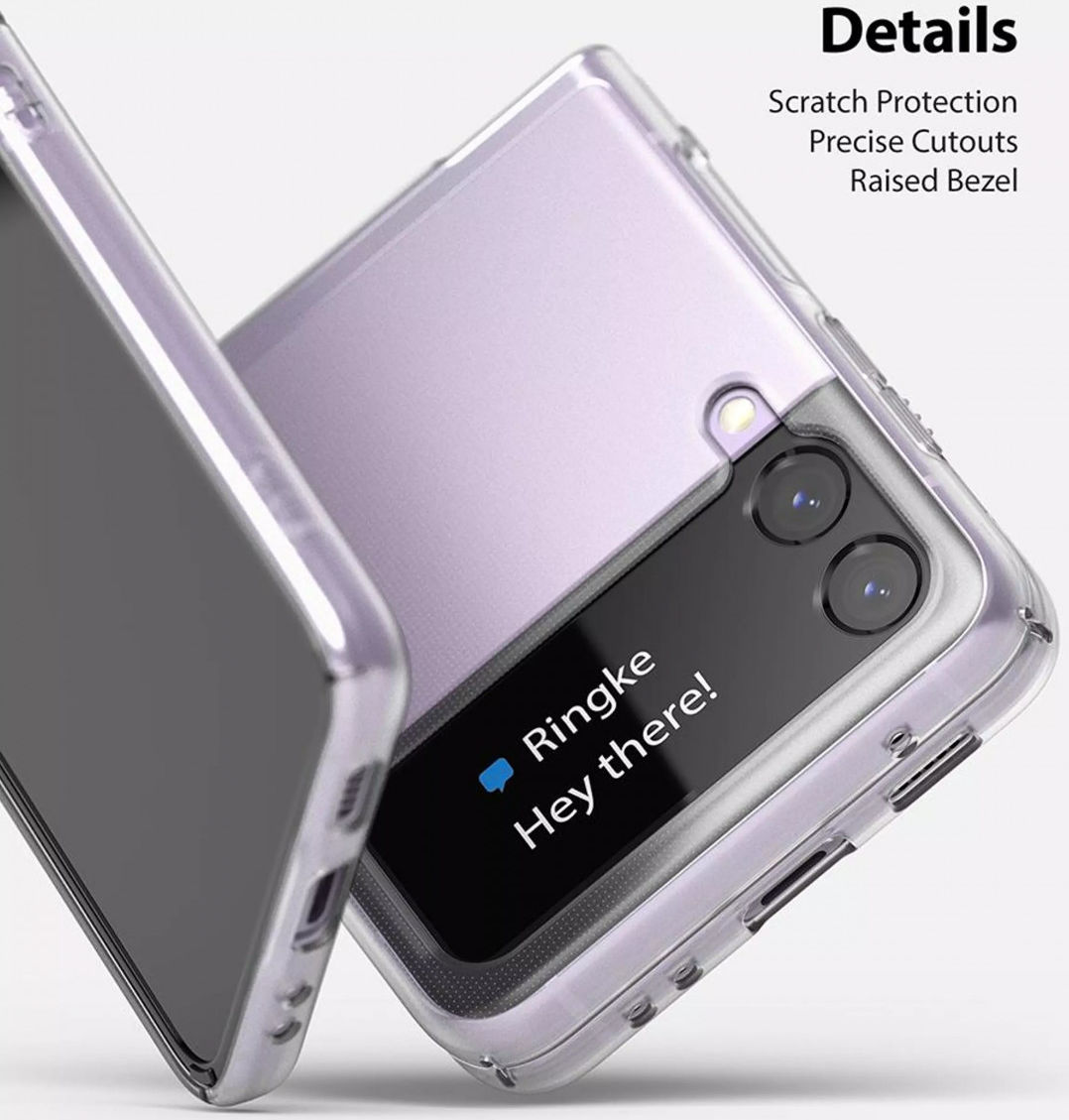 Ringke Slim Samsung Galaxy Z Flip 3 Hoesje Ultra Dun Zwart afbeelding 5