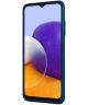 Nillkin Super Frosted Shield Samsung Galaxy A22 5G Hoesje Blauw