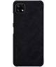 Nillkin Qin Samsung Galaxy A22 5G Hoesje Wallet Book Case Zwart