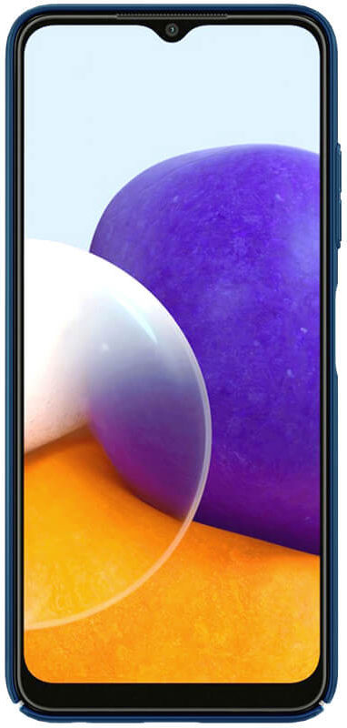 Nillkin CamShield Samsung Galaxy A22 5G Hoesje met Camera Slider Blauw afbeelding 4