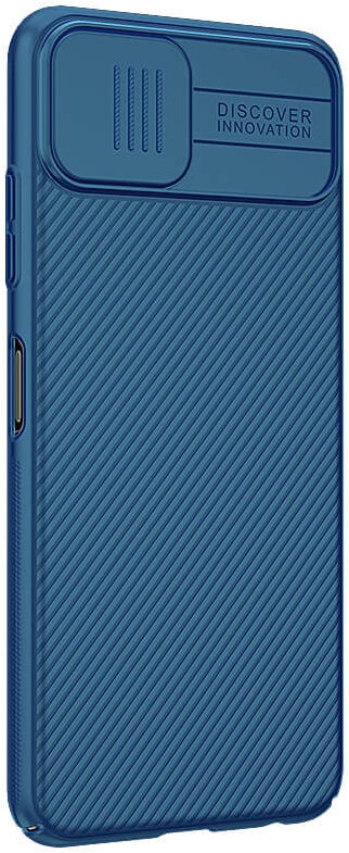 Nillkin CamShield Samsung Galaxy A22 5G Hoesje met Camera Slider Blauw afbeelding 2