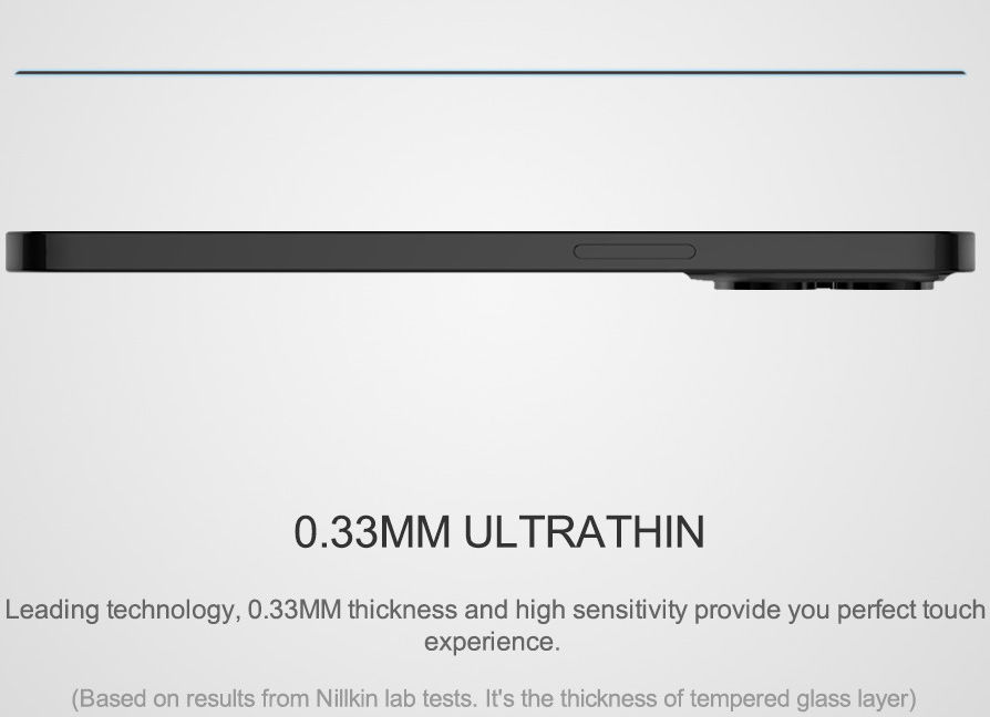 Nillkin Apple iPhone 13 / 13 Pro Screen Protector Anti-Explosie 0.33mm afbeelding 6