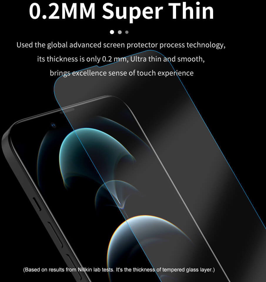 Nillkin iPhone 13 Pro Max Screen Protector Anti-Explosie Glas 0.2mm afbeelding 2