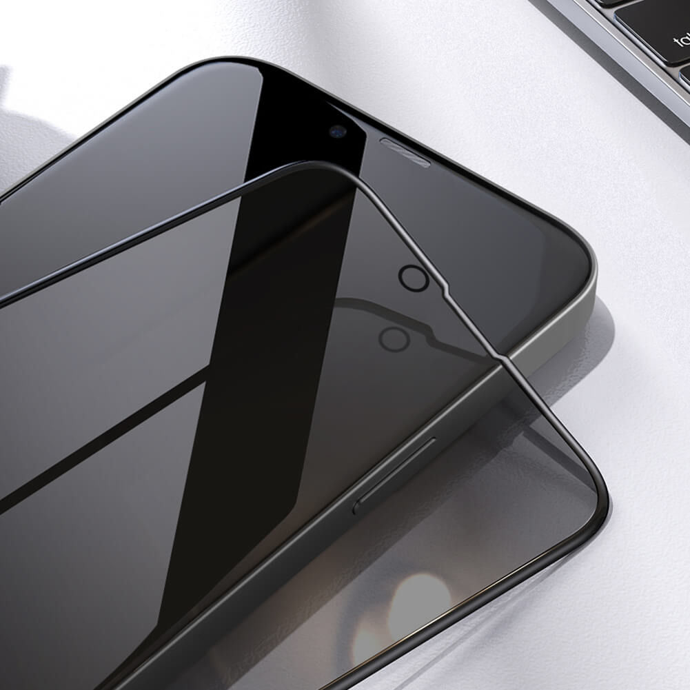 Nillkin Apple iPhone 13 Mini Screen Protector Privacy Tempered Glass afbeelding 10