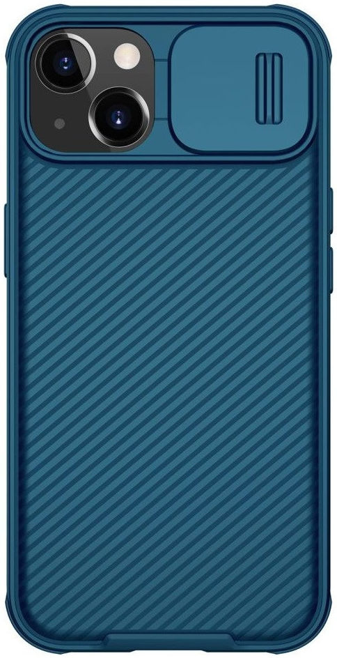 Nillkin CamShield Apple iPhone 13 MagSafe Hoesje Camera Slider Blauw afbeelding 1