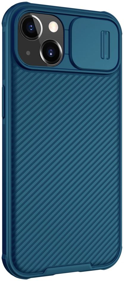 Nillkin CamShield Apple iPhone 13 MagSafe Hoesje Camera Slider Blauw afbeelding 9