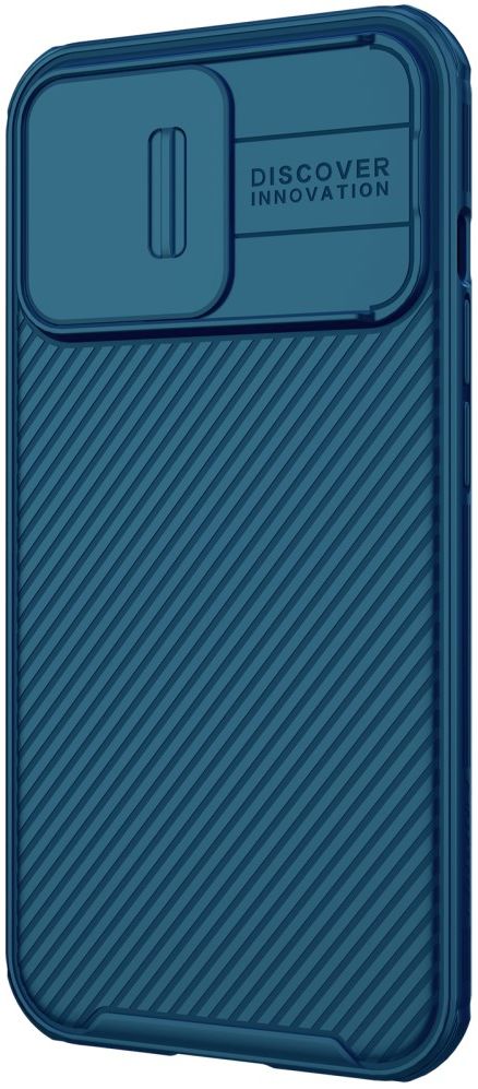 Nillkin CamShield iPhone 13 Pro MagSafe Hoesje met Camera Slider Blauw afbeelding 2