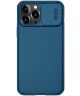 Nillkin CamShield iPhone 13 Pro Max MagSafe Hoesje Camera Slider Blauw