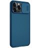 Nillkin CamShield iPhone 13 Pro Max MagSafe Hoesje Camera Slider Blauw