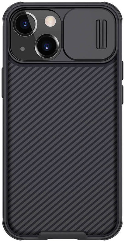 Nillkin CamShield Apple iPhone 13 Mini Hoesje met Camera Slider Zwart afbeelding 1