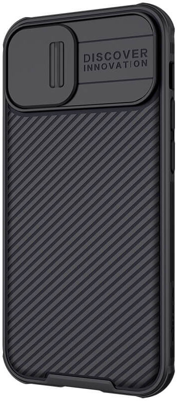 Nillkin CamShield Apple iPhone 13 Mini Hoesje met Camera Slider Zwart afbeelding 2