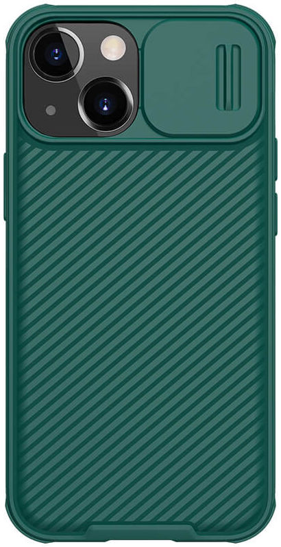 Nillkin CamShield Apple iPhone 13 Mini Hoesje met Camera Slider Groen afbeelding 1