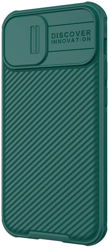 Nillkin CamShield Apple iPhone 13 Mini Hoesje met Camera Slider Groen afbeelding 2