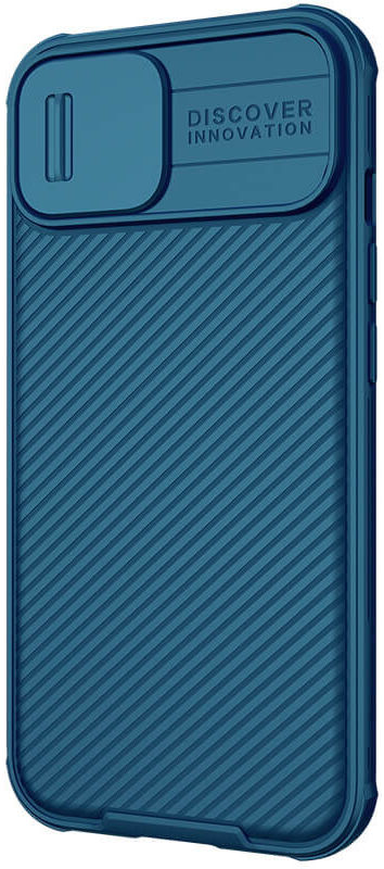 Nillkin CamShield Apple iPhone 13 Hoesje met Camera Slider Blauw