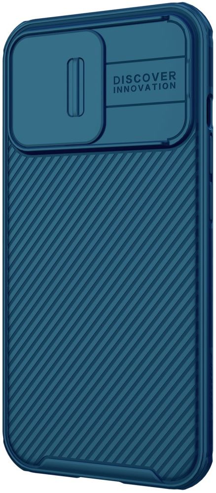 Nillkin CamShield Apple iPhone 13 Pro Hoesje met Camera Slider Blauw