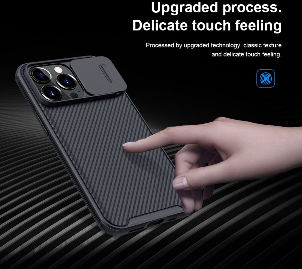 Nillkin CamShield Apple iPhone 13 Pro Hoesje met Camera Slider Groen afbeelding 11
