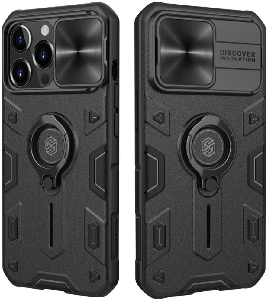 Nillkin CamShield Armor Apple iPhone 13 Camera Slider Zwart afbeelding 4