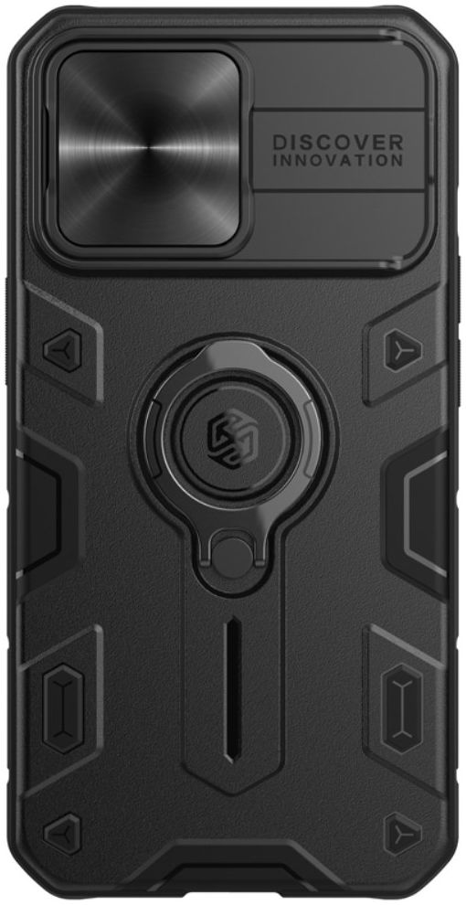 Nillkin CamShield Armor Apple iPhone 13 Camera Slider Zwart afbeelding 1