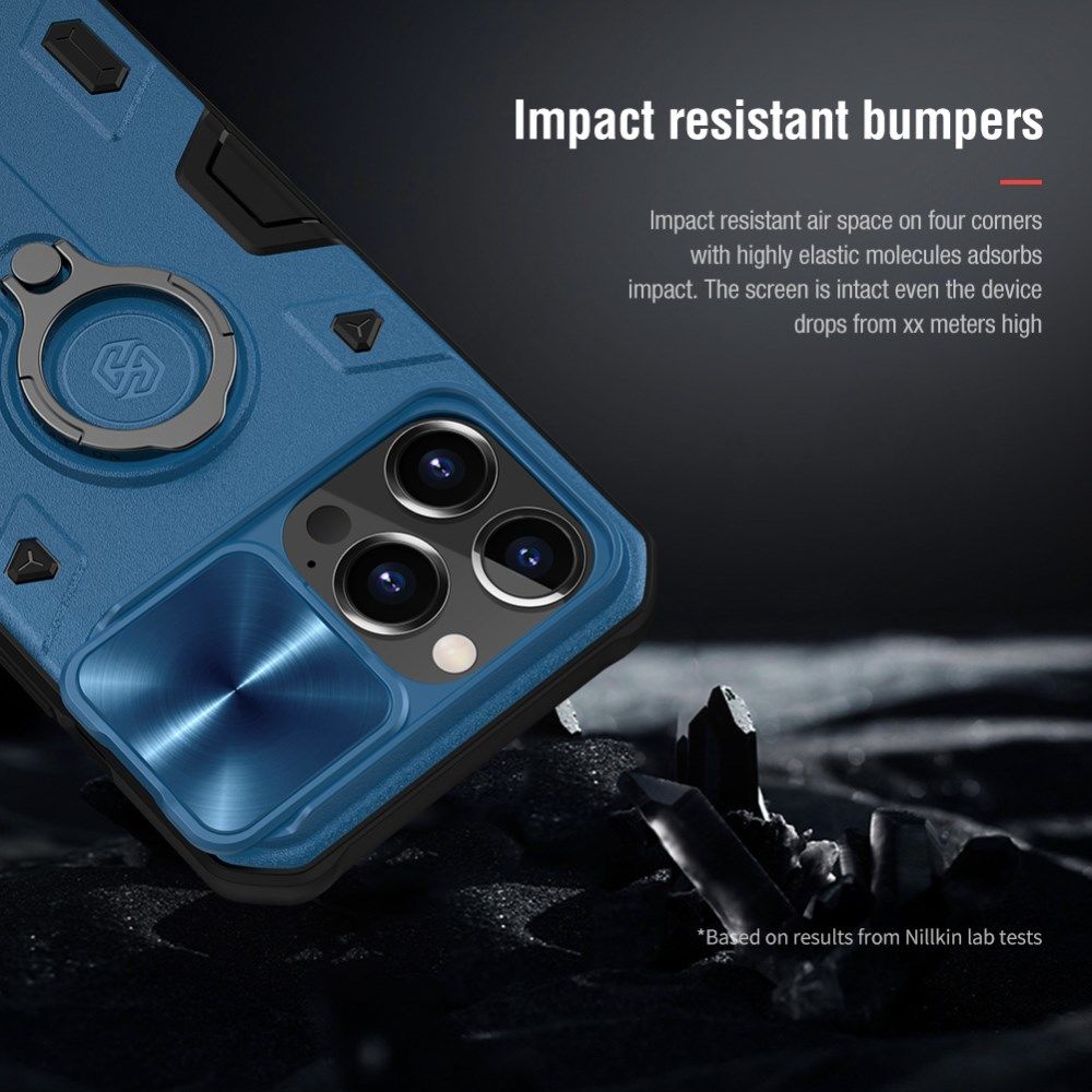 Nillkin CamShield Armor Apple iPhone 13 Camera Slider Zwart afbeelding 10