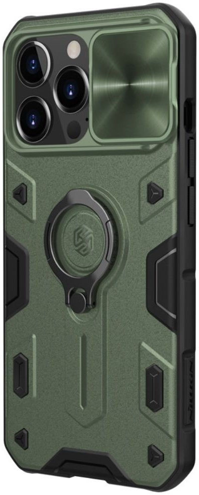 Nillkin CamShield Armor Apple iPhone 13 Camera Slider Groen afbeelding 2