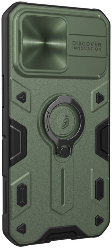 Nillkin CamShield Armor Apple iPhone 13 Camera Slider Groen afbeelding 3