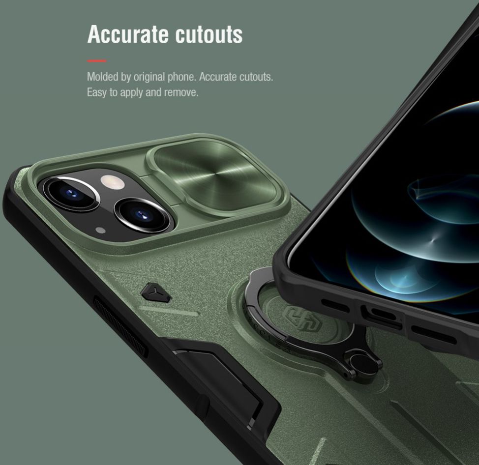 Nillkin CamShield Armor Apple iPhone 13 Pro Camera Slider Zwart afbeelding 7