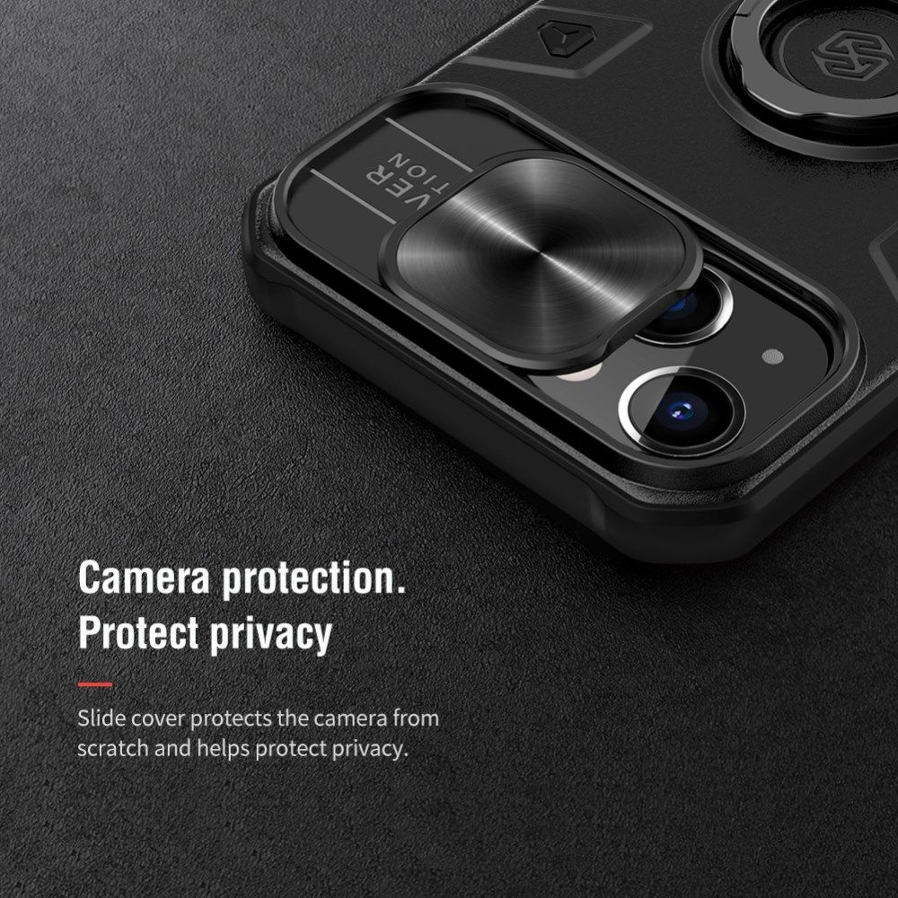 Nillkin CamShield Armor Apple iPhone 13 Pro Camera Slider Zwart afbeelding 4