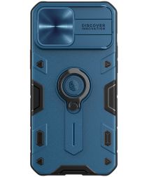 Nillkin CamShield Armor Apple iPhone 13 Pro Max Camera Slider Blauw