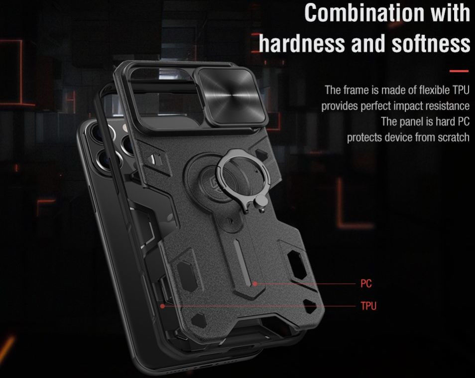 Nillkin CamShield Armor Apple iPhone 13 Pro Max Camera Slider Groen afbeelding 9